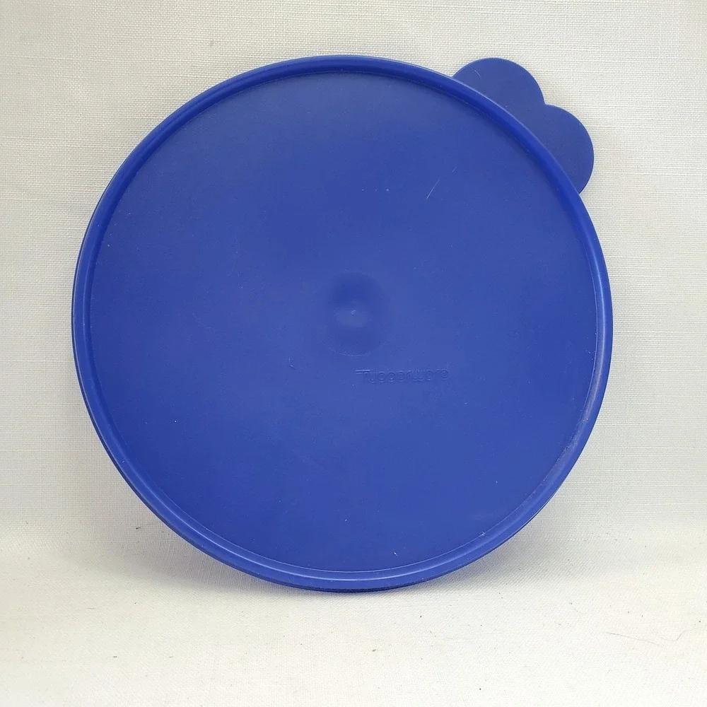Vtg Tupperware ● 12 Cup Mixing Bowl W/Lid ● Made in USA ● Handle ● NEW OLD STOCK